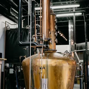 a man working in a brewery