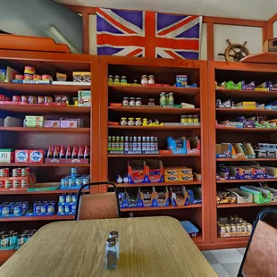 a view of the inside of a store