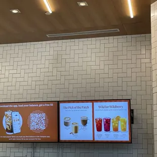 Their menu.