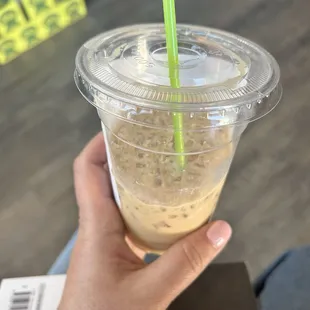 Iced Vanilla Latte 12 oz.