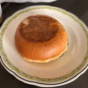 Breakfast  Sausage, Egg and Cheddar Sandwich