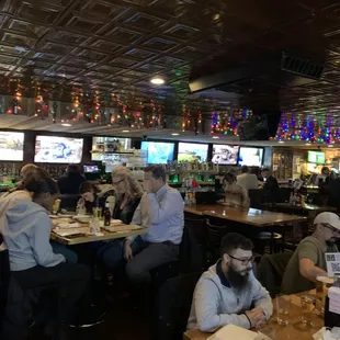 View inside bar