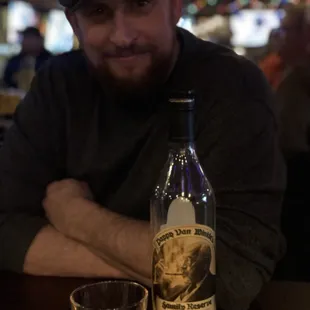 Pappy Van Winkle, Baby! My first ever! It was delicious!!!!