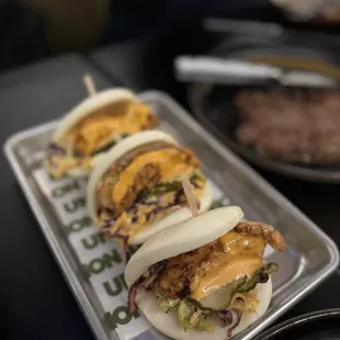 Fried Chicken Bao Bun