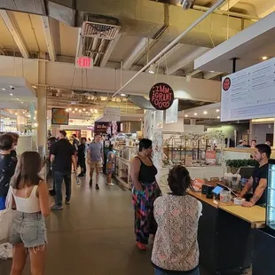 In front of Immigrant Foods