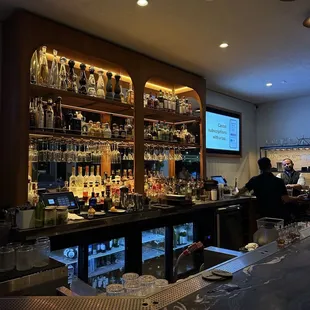 Outside bar is a vibe before or after dinner!