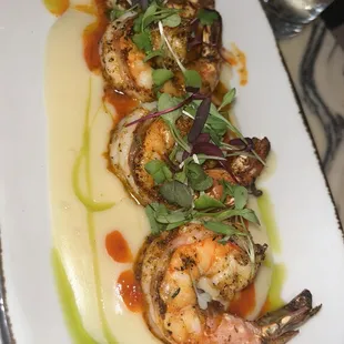 Wood Fired Shrimp