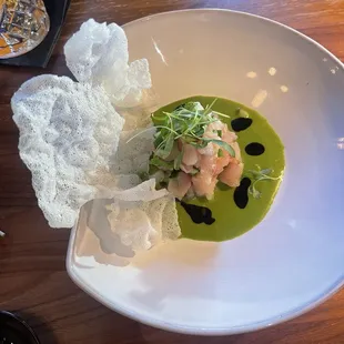 Hamachi Crudo