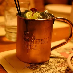 Moscow mule $12