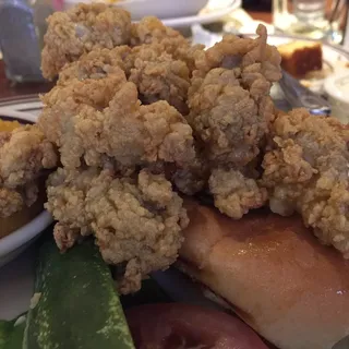 Fried Oyster Roll Lunch