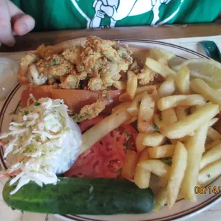 Fried Clam Roll Lunch