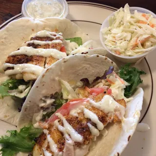 Grilled Fish Tacos Lunch