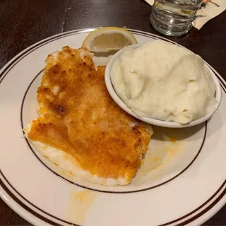 Broiled Fresh Boston Scrod Special Dinner