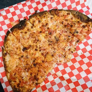 A slice of cheese