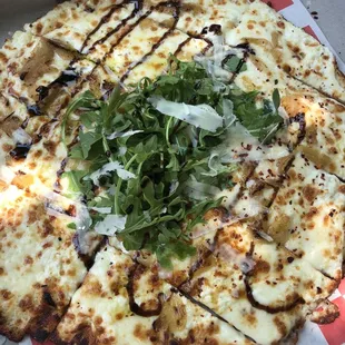 Gluten free white pizza