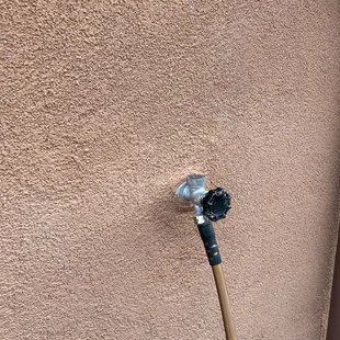 Faucet was leaking.
