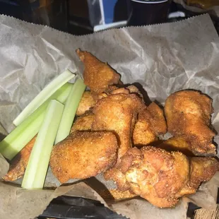 Buffalo Wings with Old Bay