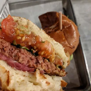 The Beyond Burger veggie burger