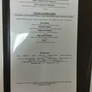Lunch menu page 4