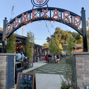 Entry into game yard