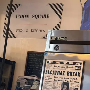 inside restaurant