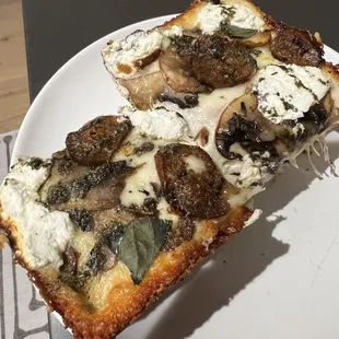 Detroit Sausage and Ricotta