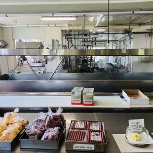 a view of the kitchen