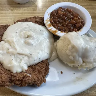 Country fried tenderloin