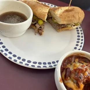 French dip and chili