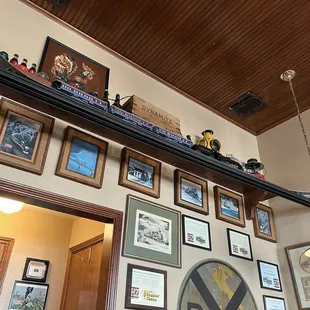 Railroad memorabilia