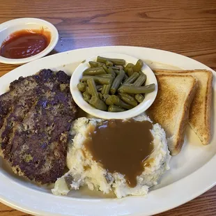 Meatloaf dinner