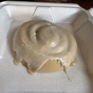 Cinnamon roll is to die for!!