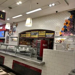 a view of the food court