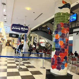 a column of gummy bears
