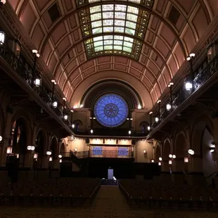 Grand Hall reading for a lecture