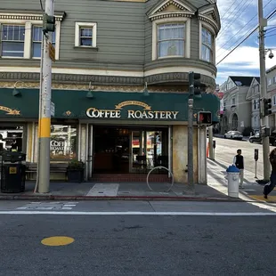 Exterior of the building