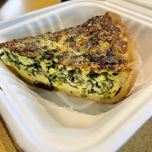 Mushroom Quiche
