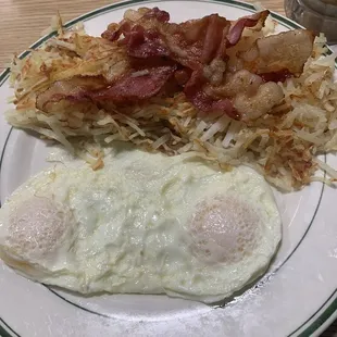 2 egg breakfast
