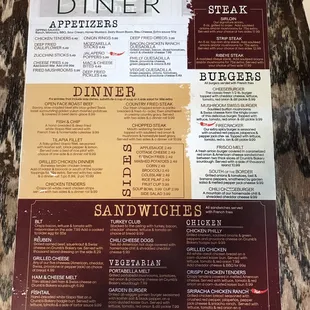 Lunch and Dinner Menu
