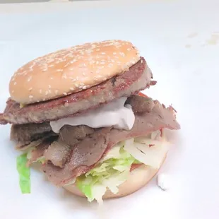 gyro steak burger