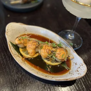 Mentaiko Scallops