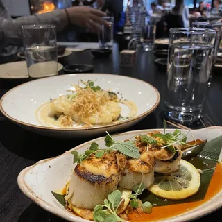 Mentaiko Scallops