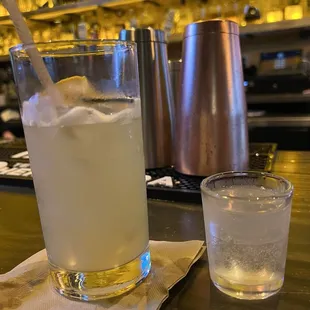 Margarita + shot of tequila