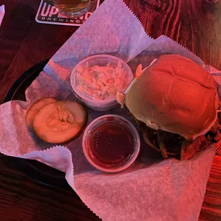 48hr Pulled Pork Sandwich