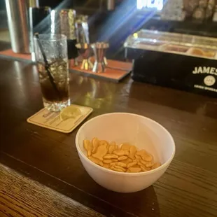 Whiskey &amp; Coke; Goldfish