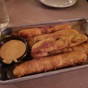 Fried pickles