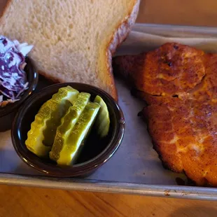 Salmon with included sides