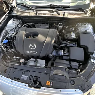 Mazda 3 engine bay