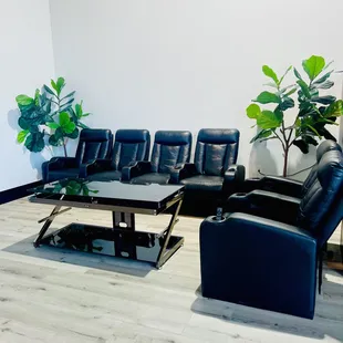 Come, relax in our waiting area.