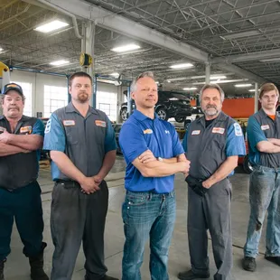 We have ASE Certified Technicians